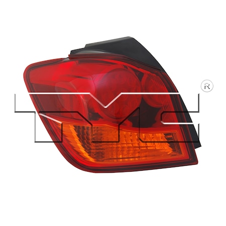 Tyc Tyc Tail Light Assembly, 11-6458-00 11-6458-00
